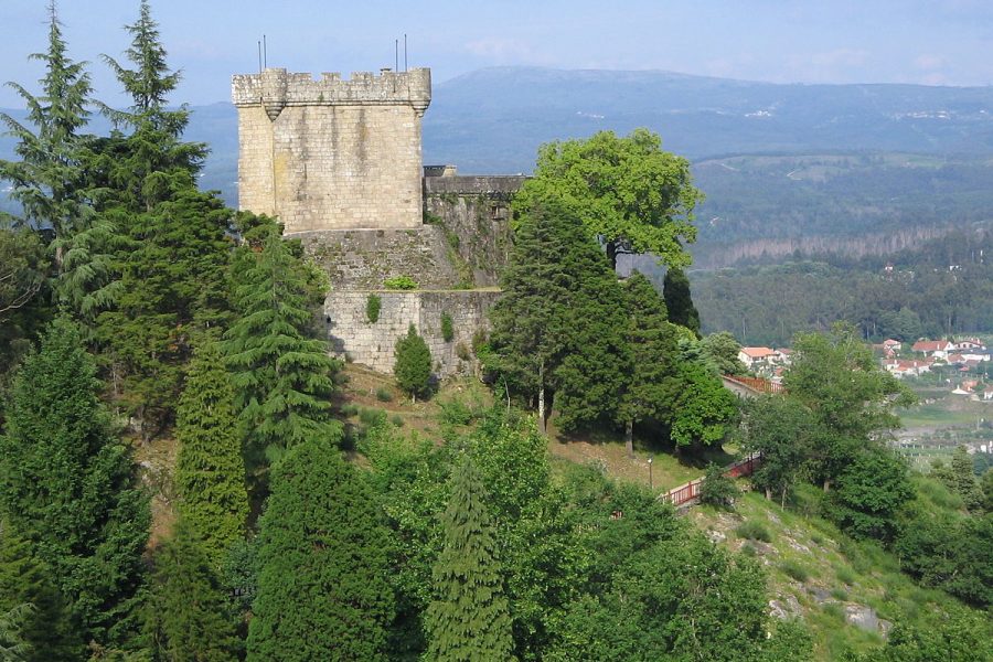 Mondariz Castelo-do-Sobroso,-Vilasobroso Castillo de Sobroso