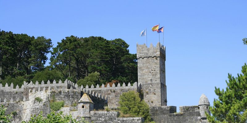Baiona Parador torre del principe Torre del Príncipe en la Fortaleza de Baiona