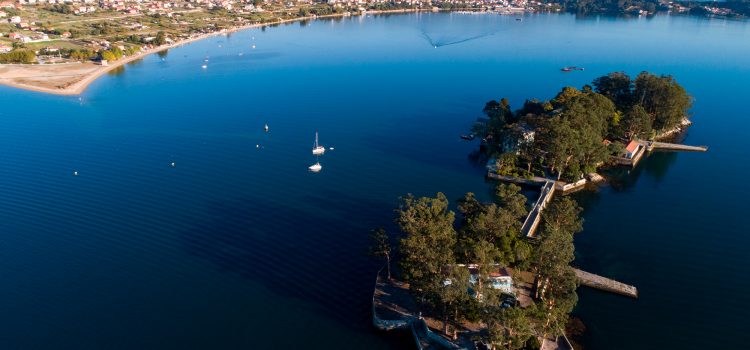 Isla de San Simón en Redondela