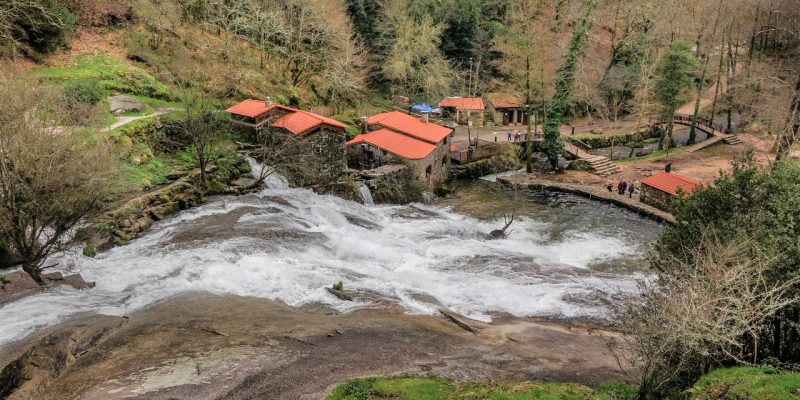 Molinos de Barosa Cascada Molinos de Barosa
