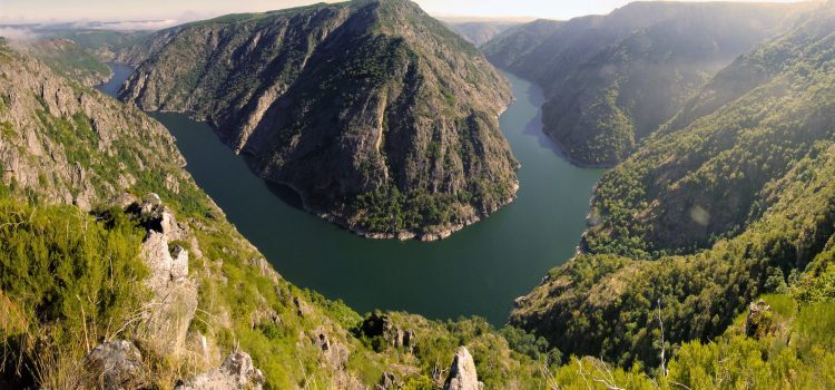 Mirador de Vilouxe en la Ribeira Sacra