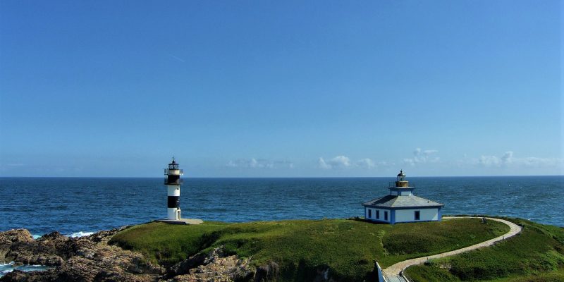 Faro Isla Pancha en Ribadeo