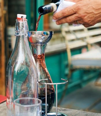 Decantador Servicio de vino en decantador