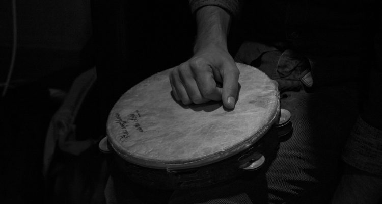 Pandereta artesana Pandereta