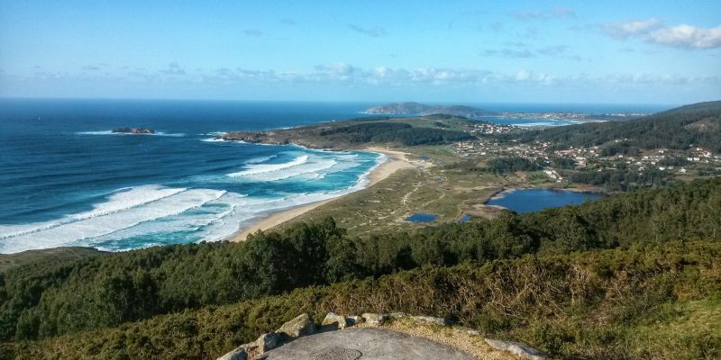 Playa y laguna de Doniños en Ferrol Playa y laguna de Doniños