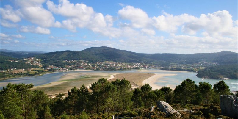 Vistas desde el Monte Branco en Ponteceso