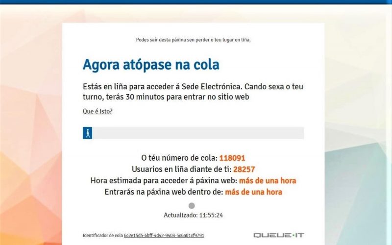 Cola bono turístico Cola bono turístico