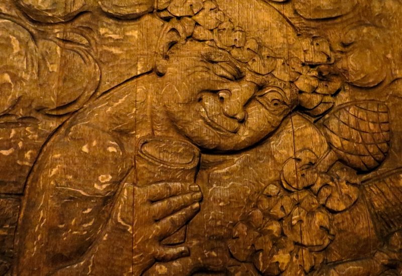 Representación de Baco, dios romano del vino Representación de Baco, dios romano del vino
