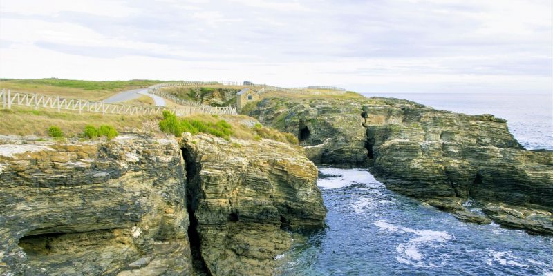 Camiño do Mar, playa de las catedrales