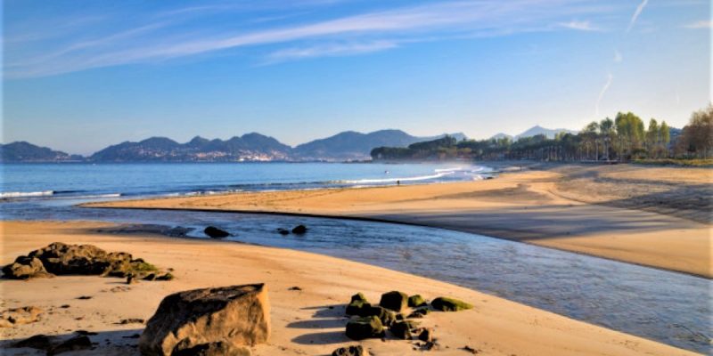 Playa de Samil en Vigo