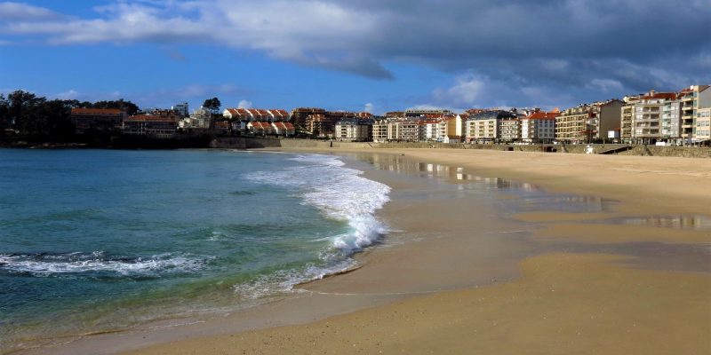 Playa de Silgar en Sanxenxo Playa de Silgar en Sanxenxo
