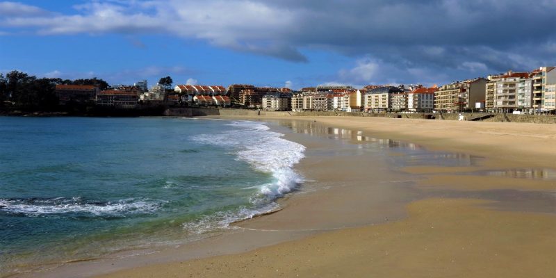 Playa de Silgar en Sanxenxo