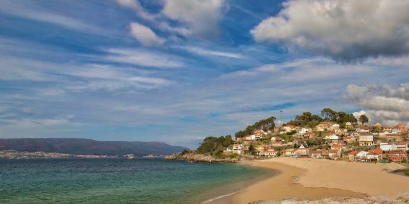Playa de Loira en Marín Playa de Loira en Marín