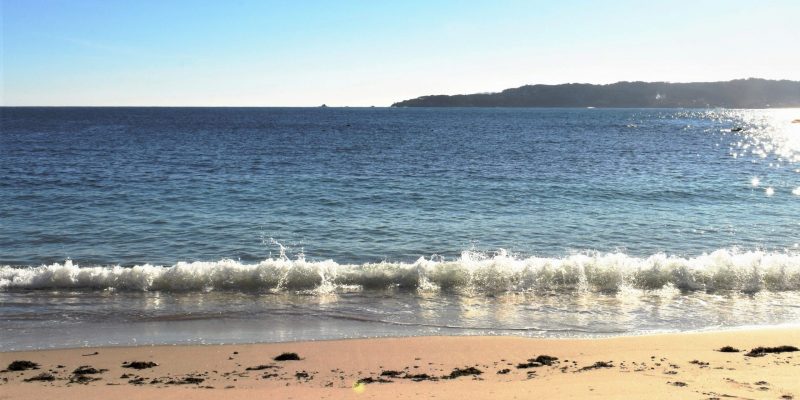 Playa Ladeira en Baiona