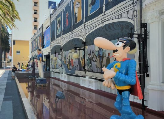 Entrada de la feria del comic Feria del comic de A Coruña