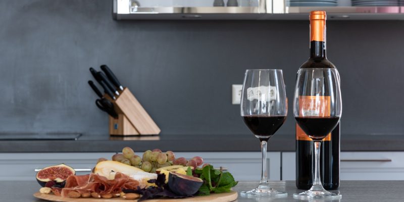 Productos de otoño y vino Maridaje de productos de otoño y vino