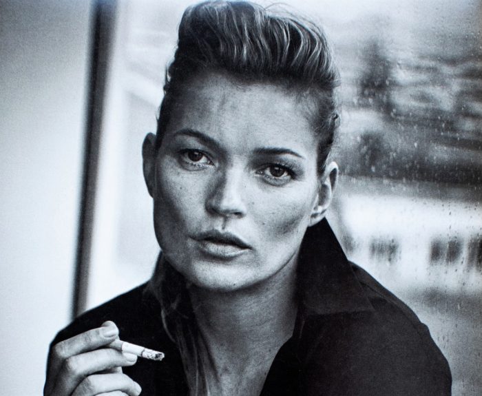 Retrato de Kate Moss realizado por Lindbergh. Imagen de Thomas Hawk en Wunderstock