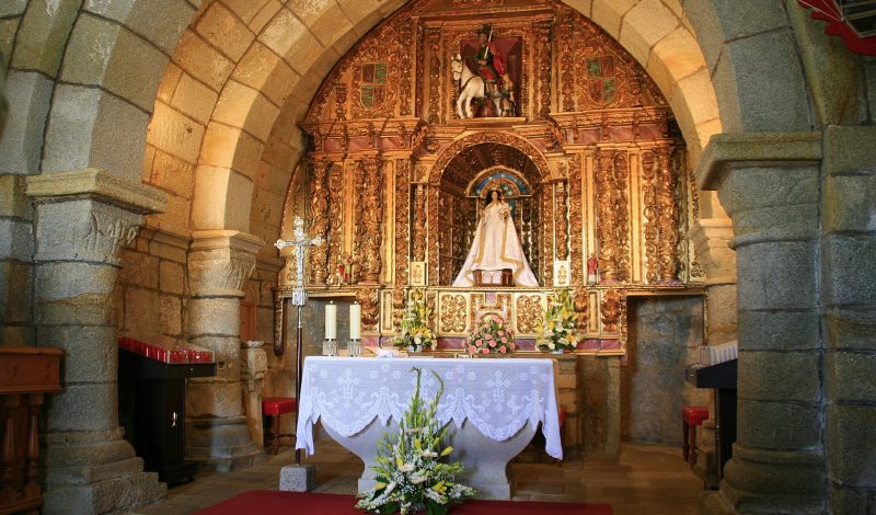 Santuario a la Virgen de la Lanzada