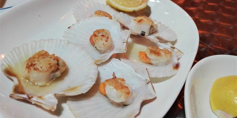 Volandeiras a la plancha Volandeiras a la plancha