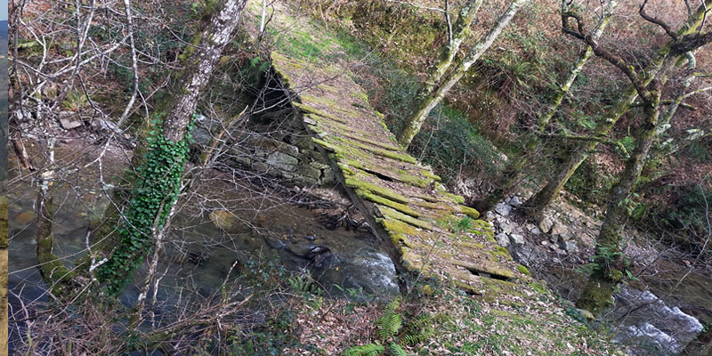 Puente sobre el río Eo